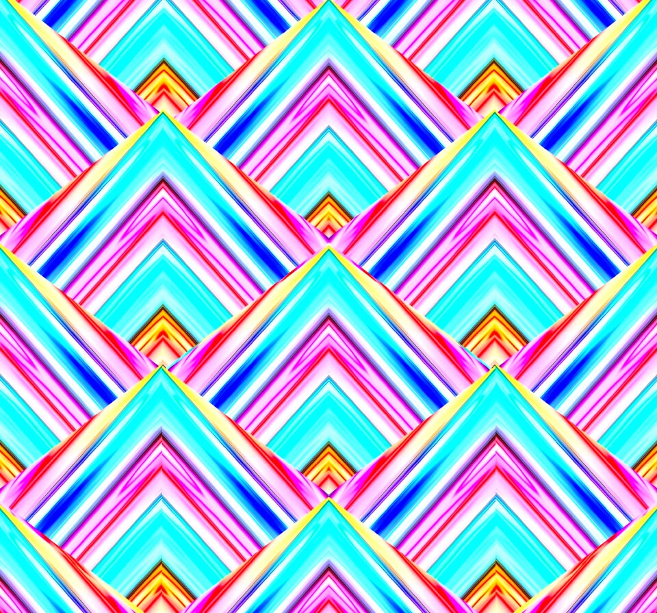 White pyramid shape