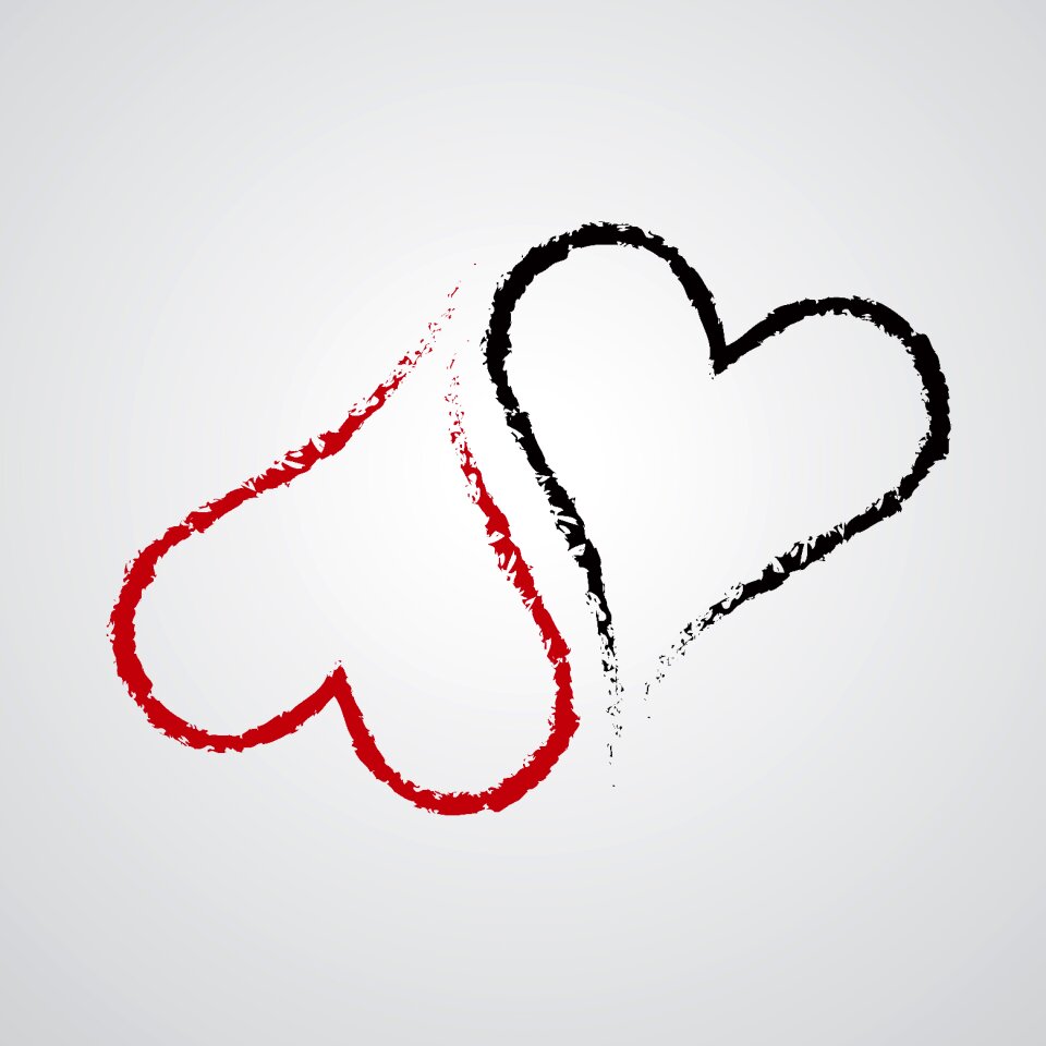 Romantic valentine symbol