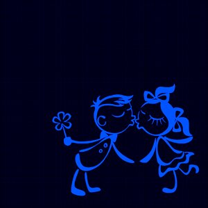 Gift romantic greeting card