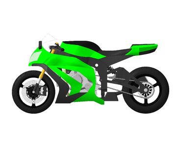 Motorcycle kawasaki Free illustrations