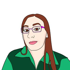 Face glasses illustration