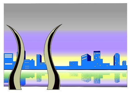City abidjan Free illustrations