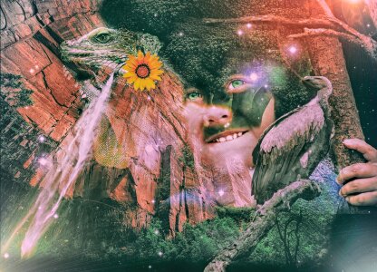 Fantasy galaxy Free illustrations