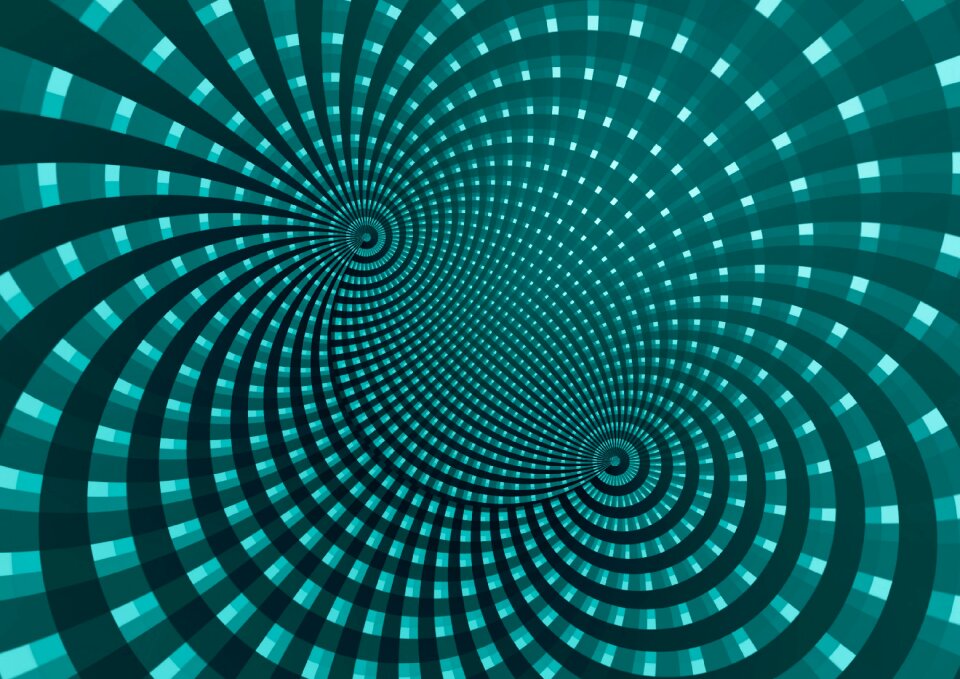 Green wave motion Free illustrations