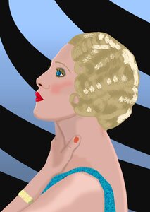 Bracelet 1920s style Free illustrations