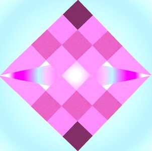 Pattern purple blue