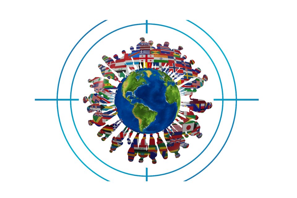 World earth globe