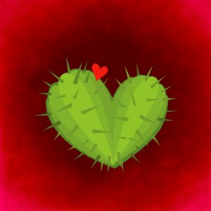 Valentine's day greeting card Free illustrations