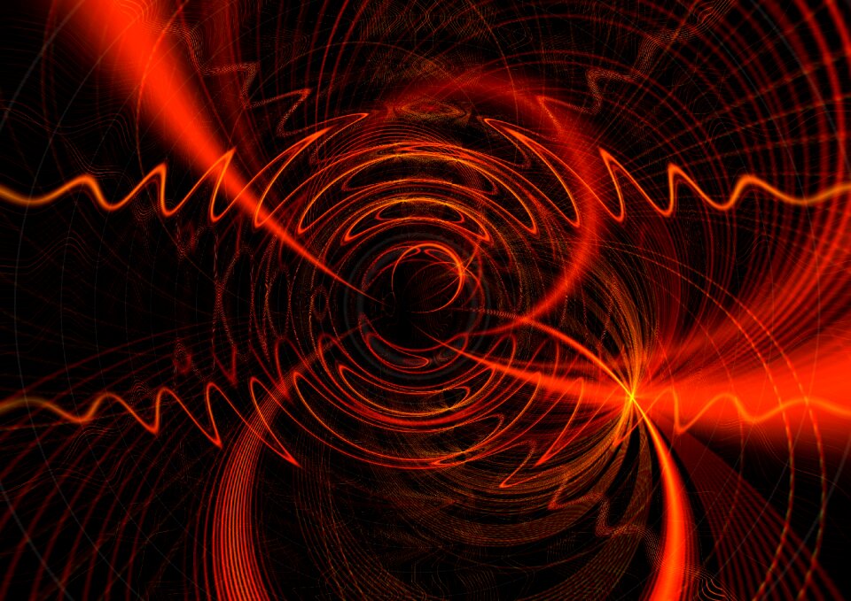 Abstract background swing