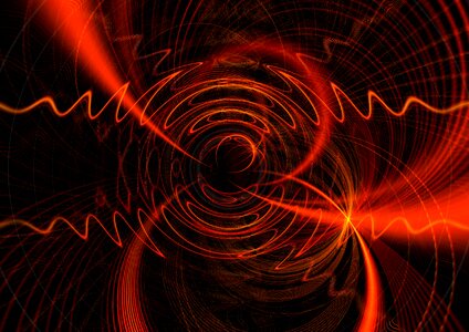 Abstract background swing