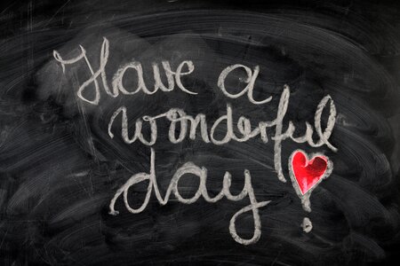 Beautiful day greeting card