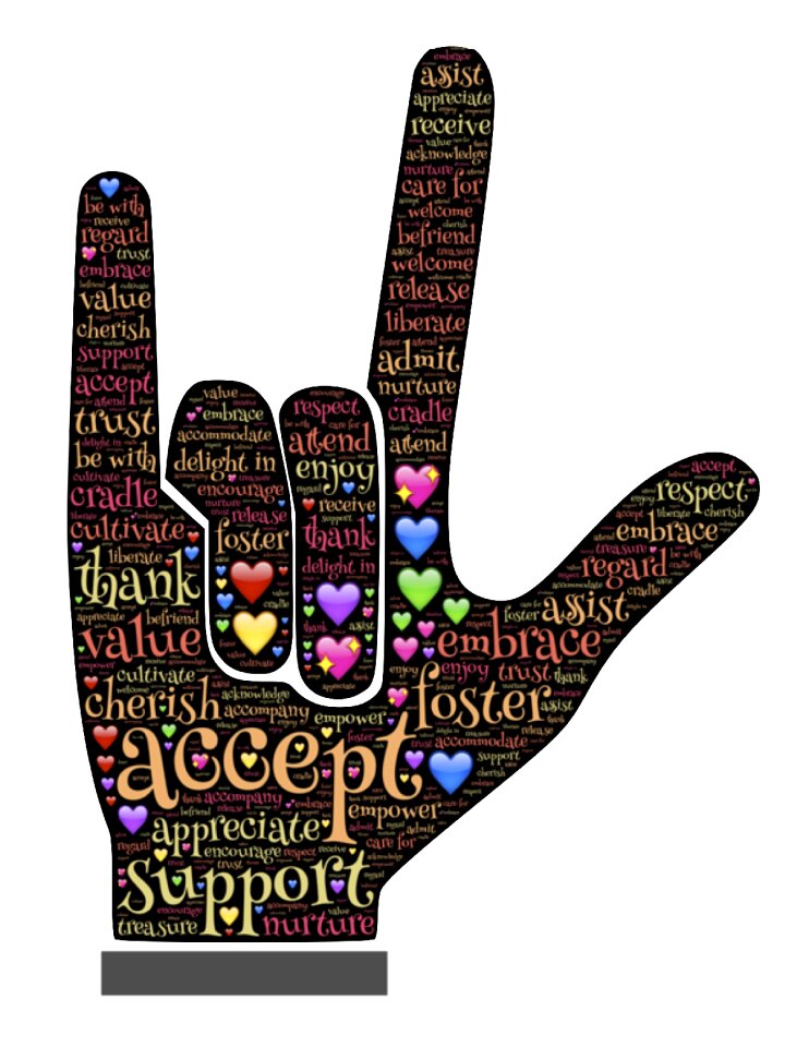 Hand loving sign