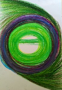 Painting green art