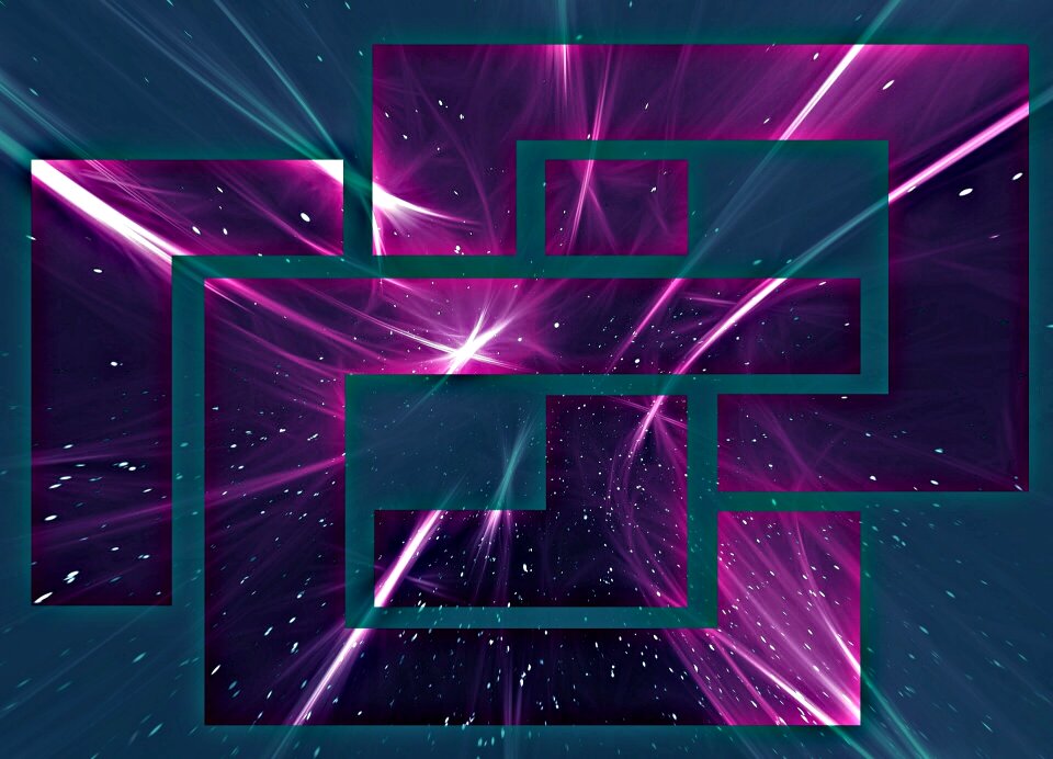 Abstract rays Free illustrations