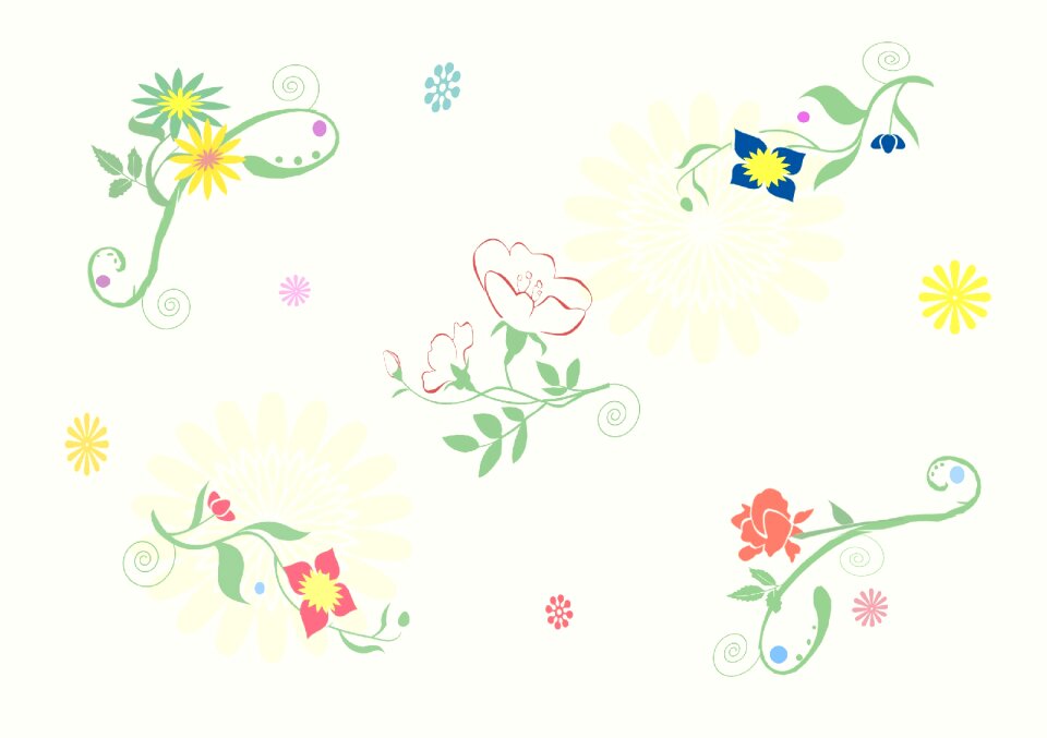 Decoration gracefully Free illustrations