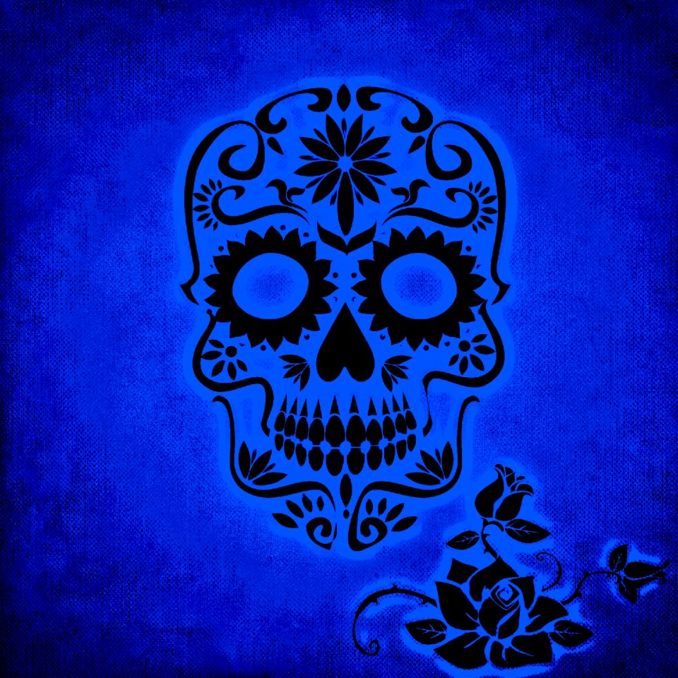 Blue bright Free illustrations