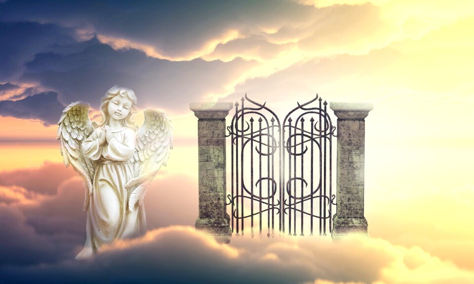 Angel sky Free illustrations