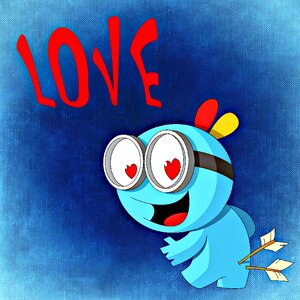 Valentine greeting card background
