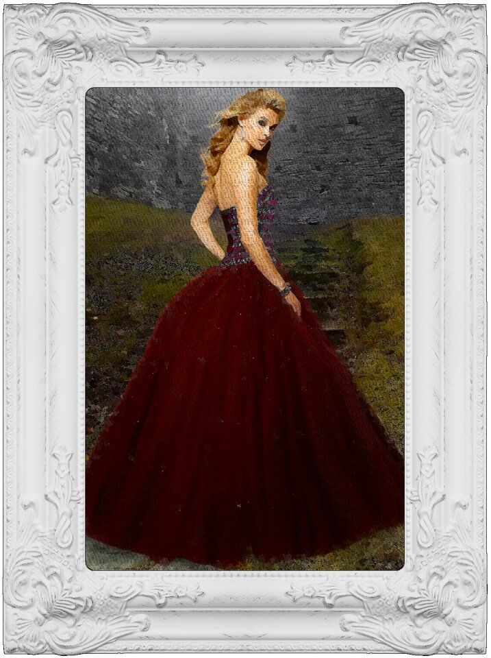 Painting picture frame art