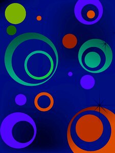 Abstract pattern color