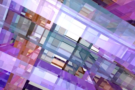 Purple rectangle 3d