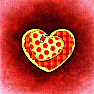 Greeting card background romance