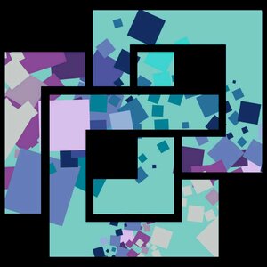 Abstract squares Free illustrations