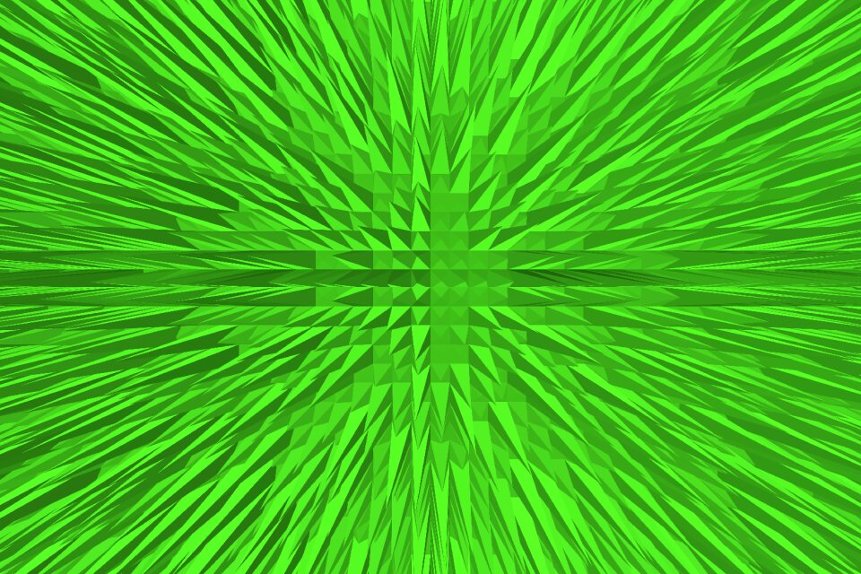 Extrude focus green focus
