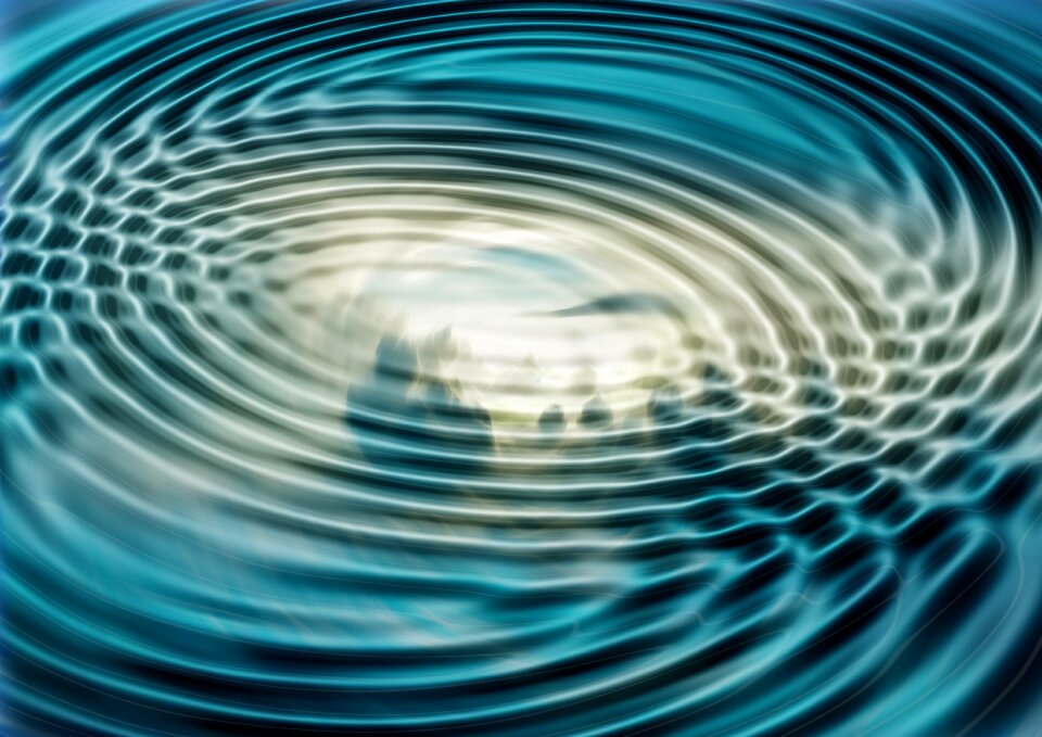 Water texture abstract