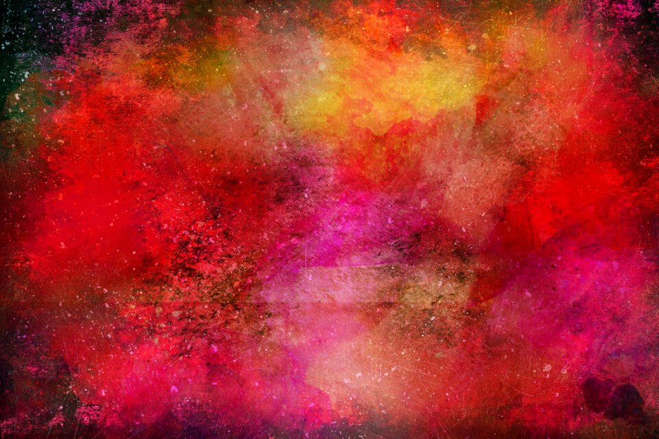 Watercolor vintage colorful