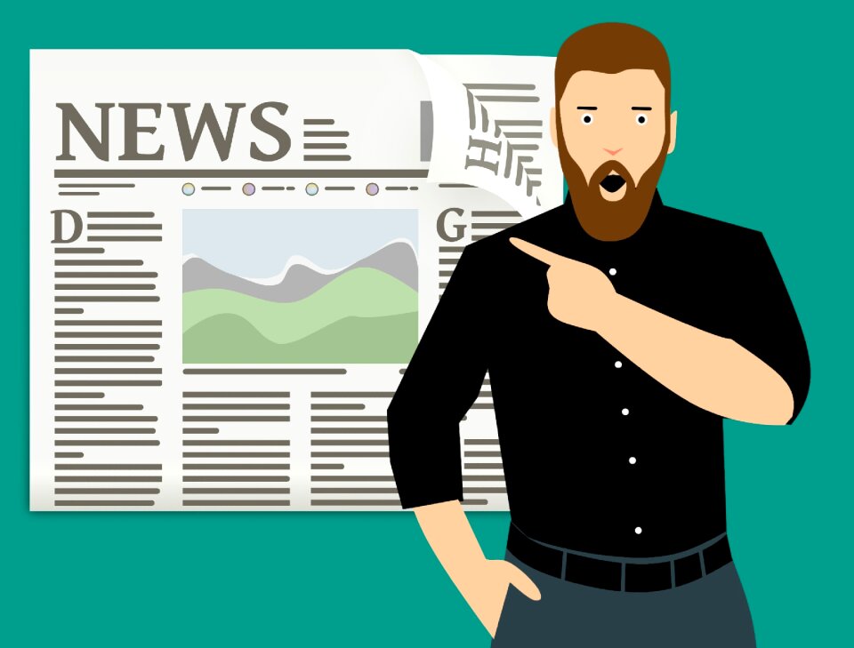 Headlines news paper