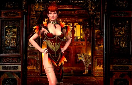 Mystical fantasy queen