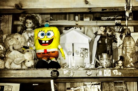 Shelf toy wrist