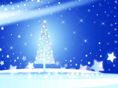 Holiday celebration snowflakes