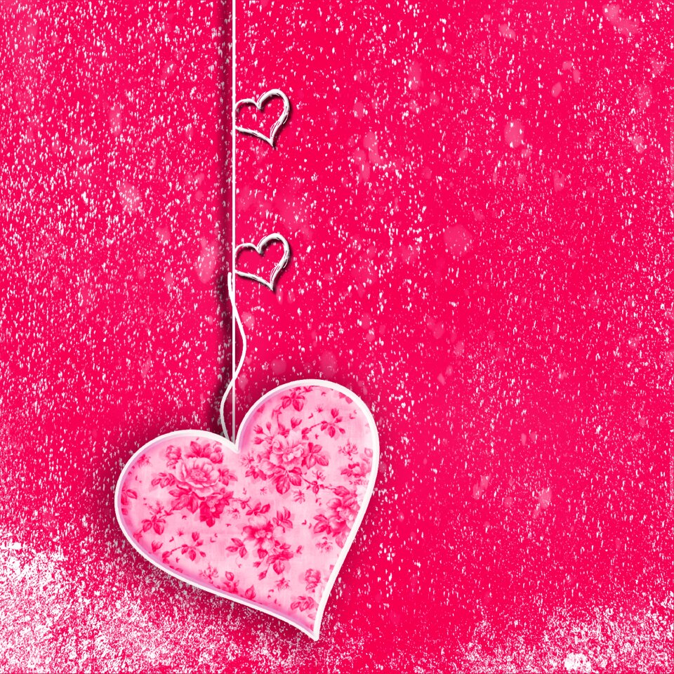 Card wishes background love