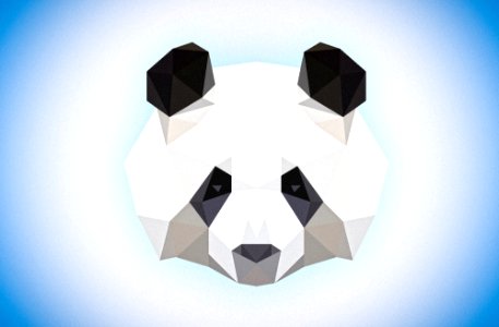 Art panda animal
