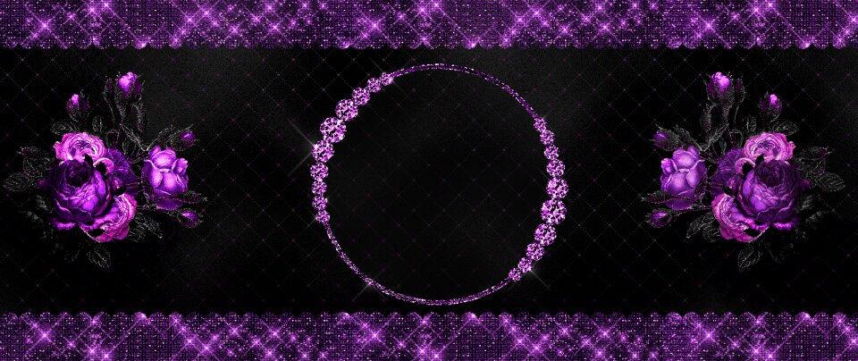 Flowers violet purple