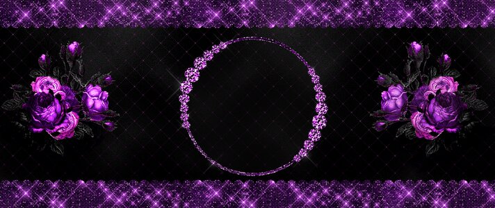 Flowers violet purple