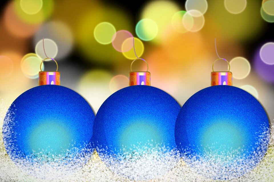 Christmas greeting card winter