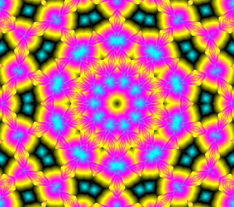 Colorful texture digital art