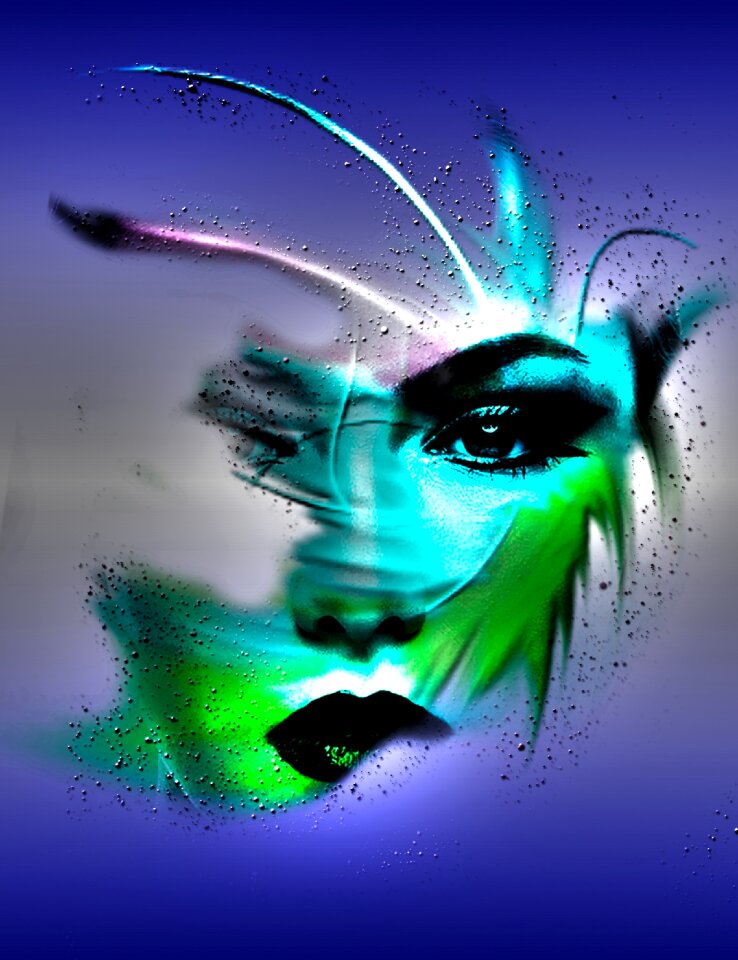 Abstract woman Free illustrations