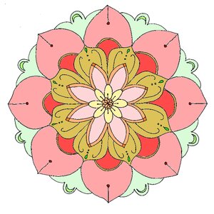 Inspirational artistic meditation