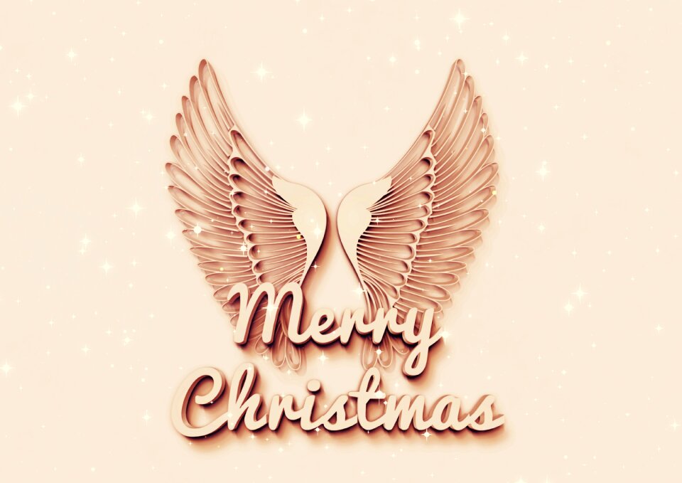 Advent christmas greeting christmas time