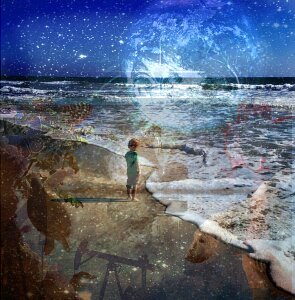 Vision future environmentalism responsibility blue future