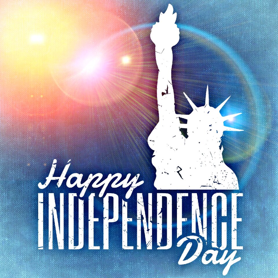 Celebration statue of liberty Free illustrations