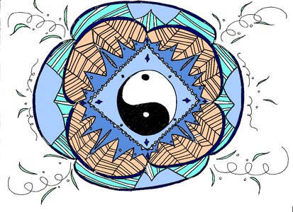 Inspirational artistic meditation
