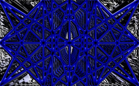 Blue abstract design modern