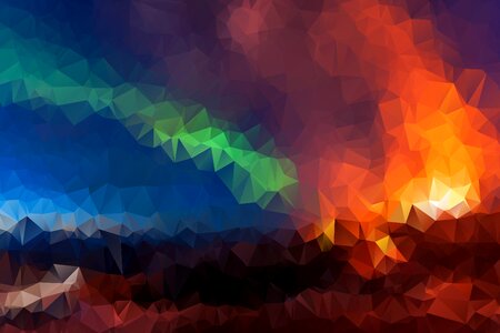 Triangles landfill color