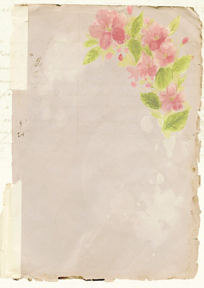 Romantic romantic background design