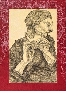 Ink poet brown work